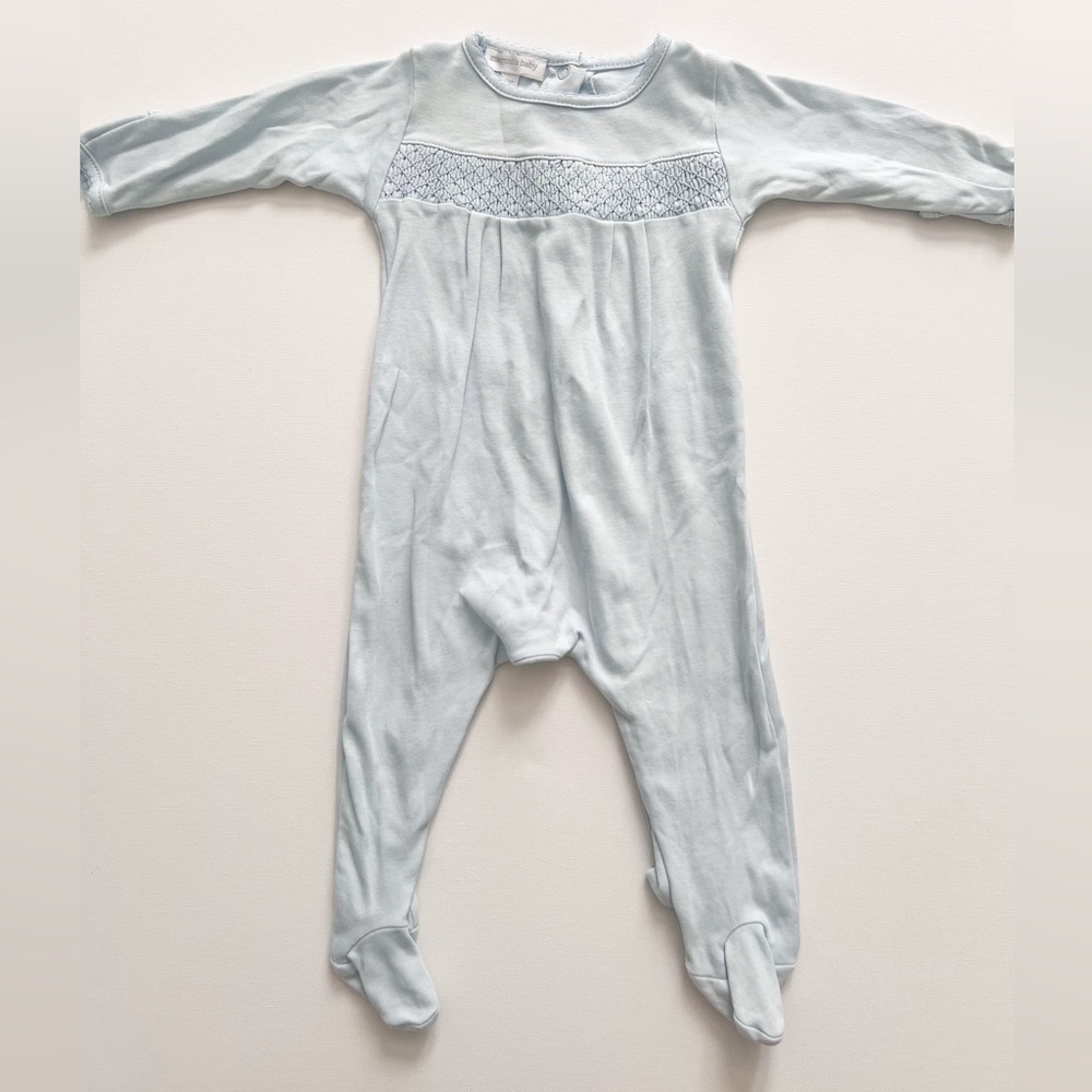 Magnolia Baby Smocked Footie